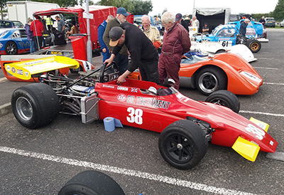 The newly-restored March 725 at Aintree in August 2023. Copyright Alan Cox 2023. Used with permission.