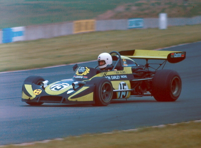 Ken Fildes racing a March 73B  at Donington Park in April 1978. Copyright Alan Cox 2009. Used with permission.