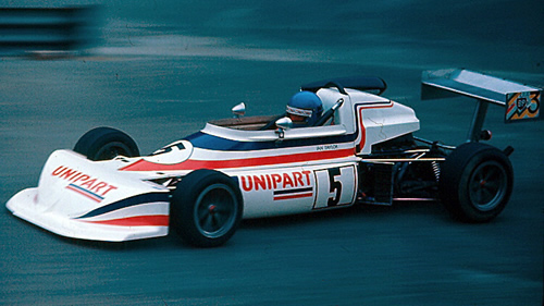 Ian Taylor in the March 773 at Cadwell Park in 1977. Copyright Alan Cox 2009. Used with permission. Ian Taylor in the March 773 at Cadwell Park in 1977. Copyright Alan Cox 2009. Used with permission.