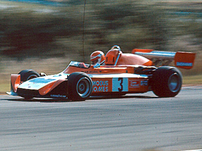 Tony Brise in his Modus M3 at Mallory Park in August 1975. Copyright Alan Cox 2010. Used with permission. Tony Brise in his Modus M3 at Mallory Park in August 1975. Copyright Alan Cox 2010. Used with permission.