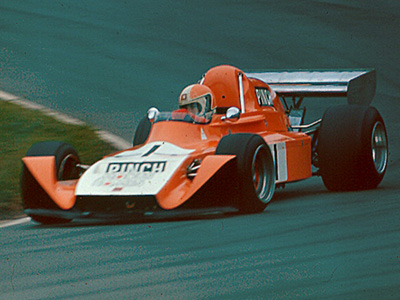 John Nicholson in the "ex-Gygax" Modus M3 at Oulton Park on 4 October 1975. Copyright Alan Cox 2010. Used with permission. John Nicholson in the "ex-Gygax" Modus M3 at Oulton Park on 4 October 1975. Copyright Alan Cox 2010. Used with permission.