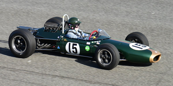 James King in his restored Brabham BT7 at the Autódromo do Estoril in October 2017. Licenced by Flickr user '_morgado' under Creative Commons licence Attribution 2.0 Generic (CC BY 2.0). Original image has been cropped. James King in his restored Brabham BT7 at the Autódromo do Estoril in October 2017. Licenced by Flickr user '_morgado' under Creative Commons licence Attribution 2.0 Generic (CC BY 2.0). Original image has been cropped.