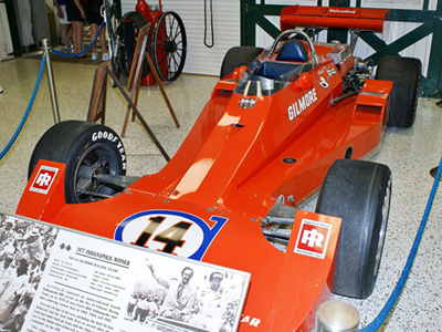 The 1978 Coyote at the IMS Museum in May 2009. Licenced by Flickr user 'Interceptor73' under Creative Commons licence Attribution 2.0 Generic (CC BY 2.0). Original image has been cropped.