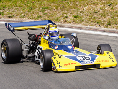 Jeremy Wheatley in his Surtees TS15 at the Nürburgring Classic in June 2017. Licenced by Flickr user 'Manfred M' under Creative Commons licence Attribution-NonCommercial-NoDerivs 2.0 Generic. Original image has been cropped.