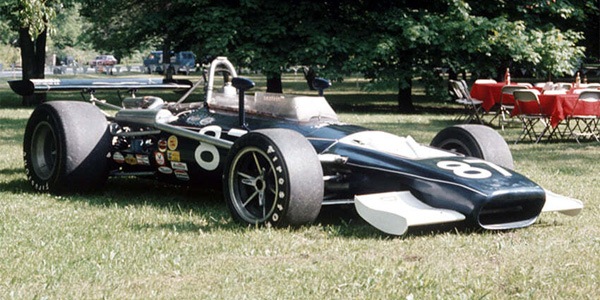 Greg Hodges' 1971 Eagle on display in 1974 or 1975. Copyright Joe DeFabis 2020. Used with permission.