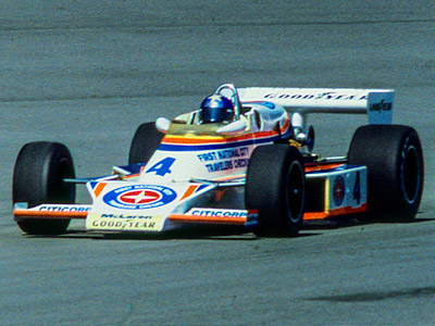 Johnny Rutherford #4 Team McLaren at Michigan in 1978. Copyright Richard Deming 2016. Used with permission. Johnny Rutherford #4 Team McLaren at Michigan in 1978. Copyright Richard Deming 2016. Used with permission.