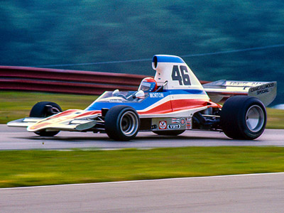 John Morton in his Lola T400 at Mid-Ohio in August 1975. Copyright Richard Deming 2016. Used with permission. John Morton in his Lola T400 at Mid-Ohio in August 1975. Copyright Richard Deming 2016. Used with permission.