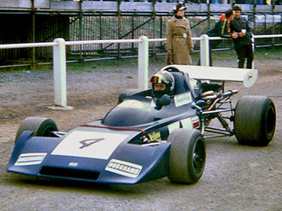 David Purley in his Falconer-bodied March 722 at Mallory Park in 1973. Copyright Stuart Dent 2006. Used with permission. David Purley in his Falconer-bodied March 722 at Mallory Park in 1973. Copyright Stuart Dent 2006. Used with permission.