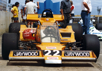 Graham McRae's unique McRae GM3 at Oran Park in 1978. Copyright Stuart Dent 2006. Used with permission. Graham McRae's unique McRae GM3 at Oran Park in 1978. Copyright Stuart Dent 2006. Used with permission.