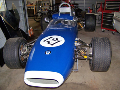 Rick Pinch's Crosslé 12F in Florida in 2008. Copyright Ham Donaldson 2025. Used with permission.