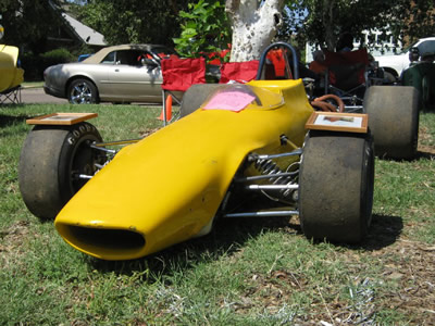 Chuck McCain's Chevron B17b in 2013 prior to restoration. Copyright Jacques Dresang 2017. Used with permission.