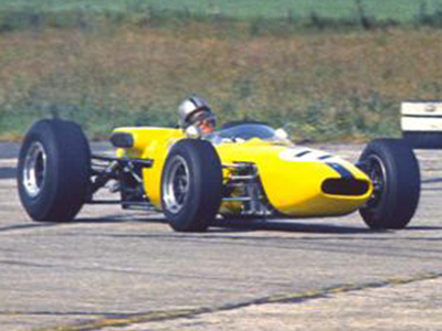 David Baird in his Crosslé 12F at Kirkistown in July or August 1967. Copyright Alan Drysdale 2012. Used with permission.