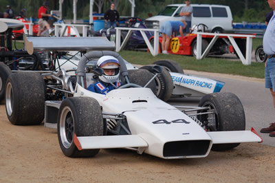 Tom Simpson brings the Mk 18 out again for a race at Blackhawk Farms in August 2006.  Copyright Paul Dudiak 2006.  Used with permission.