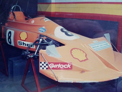 Michael Duncan's "Ex-Cannon 73/75 F5000" prior to restoration. Copyright Michael Duncan 2014. Used with permission.