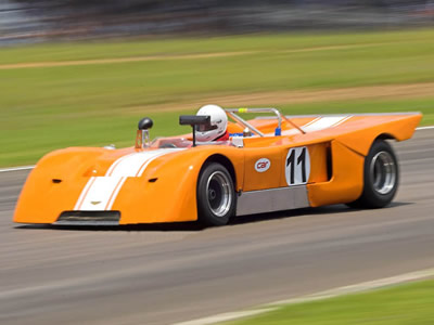 Gerrie van Zyl in his well-documented Chevron B19 at Zwartkops in February 2008. Copyright Simon Du Plessis 2009. Used with permission.