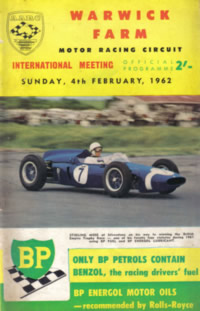 Warwick Farm 100 Feb 1962 Programme Cover