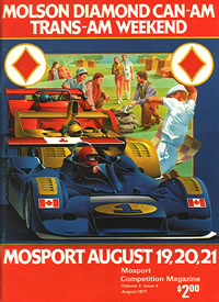Mosport 1977 program Cover