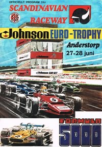 Anderstorp 28 Jun 1970 Formula 5000 program