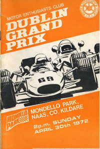 Mondello Park 30 Apr 1972 Formula 5000 program