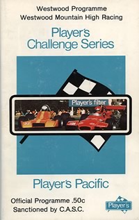 Westwood 1975 program cover