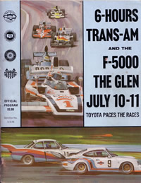 Watkins Glen 1976 program Cover