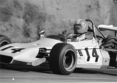 Porter Brownlee in his Merlyn Mk 21 at the SCCA Runoffs in 1975. Copyright Ted Walker 2024. Used with permission. Porter Brownlee in his Merlyn Mk 21 at the SCCA Runoffs in 1975. Copyright Ted Walker 2024. Used with permission.