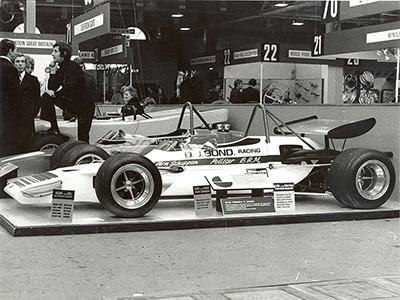 Vern Schuppan's Palliser WDB4 at the Racing Car Show in January 1971. Copyright Ted Walker 2025. Used with permission.
