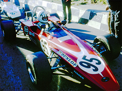 Tom Pryce in the brand new Royale RP11 at Brands Hatch in October 1971. Copyright Ted Walker 2026. Used with permission.