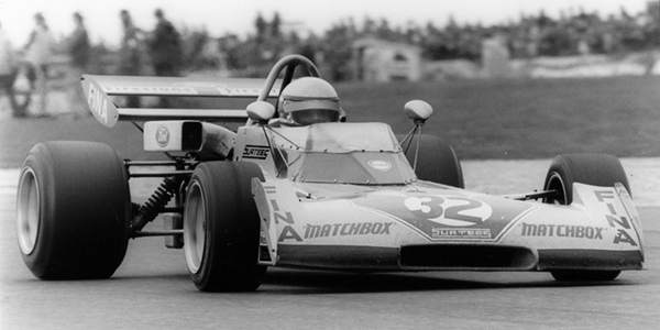 Jochen Mass in his regular Surtees TS15 (chassis TS15-03) at Thruxton in April 1973. Copyright Ted Walker 2020. Used with permission.