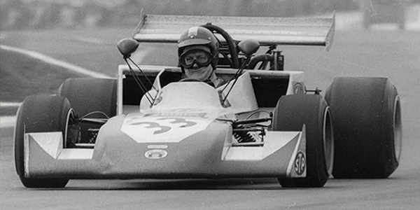 Jack Paterson in his Formula Atlantic Wimhurst at Brands Hatch in March 1973. Copyright Ted Walker 2007. Used with permission.