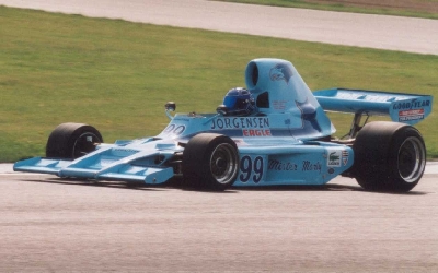 Ian Giles in 74A004 at Silverstone in 2002. Copyright FORCE 2002. Used with permission.