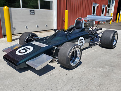 Joe Riolo's beautifully restored LeGrand Mk 11 in May 2024. Copyright Steve Francis 2024. Used with permission.