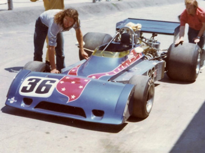 Richard Messier's Chevron B24/28 at Mosport Park In June 1976. Copyright Peter Viccary (<a href='http://www.gladiatorroadracing.ca/' target='_blank'>gladiatorroadracing.ca</a>) 2021. Used with permission.