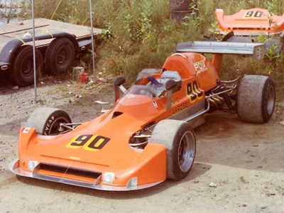 Victor Larose's PDW Lola T360 at Mosport in August 1976. Copyright Peter Viccary (<a href='http://www.gladiatorroadracing.ca/' target='_blank'>gladiatorroadracing.ca</a>) 2021. Used with permission.