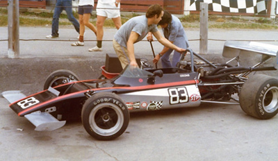 Tim Coconis's 1971 Lotus 69 at Mosport Park in July 1975, just three weeks before it was comprehensively wrecked at The Glen Nationals. Copyright Peter Viccary (<a href='http://www.gladiatorroadracing.ca/' target='_blank'>gladiatorroadracing.ca</a>) 2021. Used with permission.