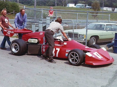 Wilbur Bunce's smartly presented March 722/75B at Mosport in August 1976, where Bob Lazier was due to race it. Copyright Peter Viccary (<a href='http://www.gladiatorroadracing.ca/' target='_blank'>gladiatorroadracing.ca</a>) 2021. Used with permission. Wilbur Bunce's smartly presented March 722/75B at Mosport in August 1976, where Bob Lazier was due to race it. Copyright Peter Viccary (<a href='http://www.gladiatorroadracing.ca/' target='_blank'>gladiatorroadracing.ca</a>) 2021. Used with permission.