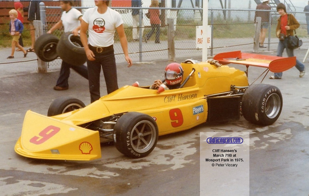 MARCH FORD 76B COSWORTH JAMES HUNT FORMULA ATLANTIC 3RD RIVIERES PARK 1976 