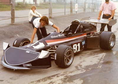 Richard Melville's Interscope March 75B at Mosport Park in 1975. Copyright Peter Viccary (<a href='http://www.gladiatorroadracing.ca/' target='_blank'>gladiatorroadracing.ca</a>) 2021. Used with permission.