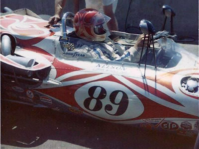 Jerry Grant in his Eagle at the 1970 Indy 500. Copyright Jim Gorman 2016. Used with permission.