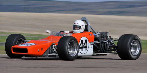 Marty Fidrich in his Dulon LD9B at RMVR High Plains in  2014. Copyright Garey Guzman 2025. Used with permission.