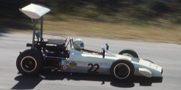 Rex Ramsey in the LeGrand Mk11 at Thompson in September 1969. Copyright James Hadlock 2022. Used with permission.