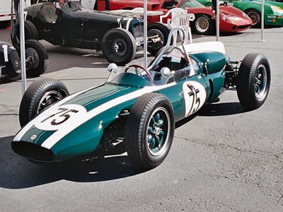 Don Schoney's Cooper T53 in 2006. Copyright Jeremy Hall 2006. Used with permission.