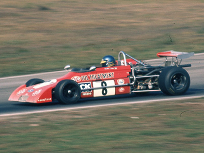 Ronnie Peterson in the front-radiator works STP March 722 at Hockenheim in October 1972. Copyright Walter C Harbers III 2021. Used with permission. Ronnie Peterson in the front-radiator works STP March 722 at Hockenheim in October 1972. Copyright Walter C Harbers III 2021. Used with permission.