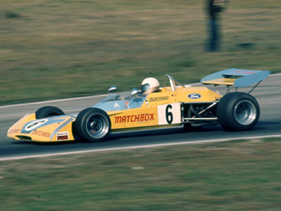 Mike Hailwood in the works Matchbox Surtees TS10 at Hockenheim in October 1972. Copyright Walter C Harbers III 2021. Used with permission. Mike Hailwood in the works Matchbox Surtees TS10 at Hockenheim in October 1972. Copyright Walter C Harbers III 2021. Used with permission.