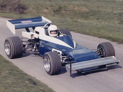 John Hart's Brabham BT38 prior to John's accident at Harewood in April 1977. Copyright Doug Hart 2011. Used with permission.