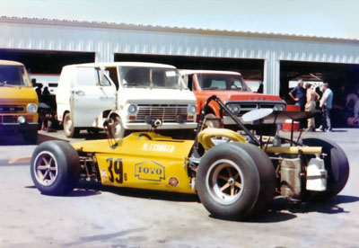 John Pennington's March 703 in 1972. Copyright Jim Hawes 2019. Used with permission. John Pennington's March 703 in 1972. Copyright Jim Hawes 2019. Used with permission.