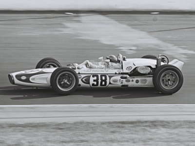 The Federal Engineering Gerhardt at Indianapolis in 1967. Part of the Dave Friedman collection. Licenced by The Henry Ford under Creative Commons licence Attribution-NonCommercial-NoDerivs 2.0 Generic. Original image has been cropped. The Federal Engineering Gerhardt at Indianapolis in 1967. Part of the Dave Friedman collection. Licenced by The Henry Ford under Creative Commons licence Attribution-NonCommercial-NoDerivs 2.0 Generic. Original image has been cropped.