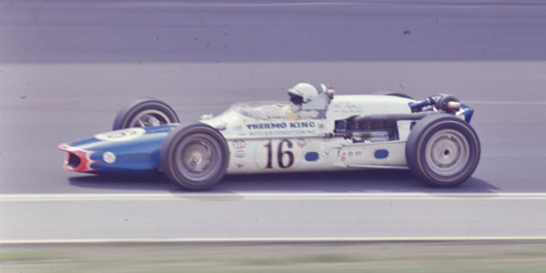 The house Gerhardt of Art Pollard at speed during the Indianapolis 500 in 1967. Part of the Dave Friedman collection. Licenced by The Henry Ford under Creative Commons licence Attribution-NonCommercial-NoDerivs 2.0 Generic. Original image has been cropped. The house Gerhardt of Art Pollard at speed during the Indianapolis 500 in 1967. Part of the Dave Friedman collection. Licenced by The Henry Ford under Creative Commons licence Attribution-NonCommercial-NoDerivs 2.0 Generic. Original image has been cropped.