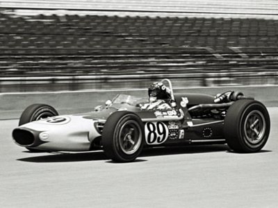 Ebb Rose's entered a #89 Racing Associates Gerhardt in practice for the 1967 Indy 500. Part of the Dave Friedman collection. Licenced by The Henry Ford under Creative Commons licence Attribution-NonCommercial-NoDerivs 2.0 Generic. Original image has been cropped. Ebb Rose's entered a #89 Racing Associates Gerhardt in practice for the 1967 Indy 500. Part of the Dave Friedman collection. Licenced by The Henry Ford under Creative Commons licence Attribution-NonCommercial-NoDerivs 2.0 Generic. Original image has been cropped.