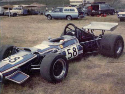 John Raecker's Lola T140 at Continental Divide Raceway in June 1981. Copyright Lee Huls 2011. Used with permission. John Raecker's Lola T140 at Continental Divide Raceway in June 1981. Copyright Lee Huls 2011. Used with permission.